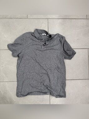 Calvin Klein Gray Men's Polo Shirt